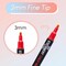 10Pcs Liquid Chalk Markers Whiteboard Dry Erase Chalk Marker Pens for Blackboard